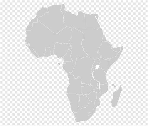 Afrique Togo Carte vierge Carte routière Afrique monde carte