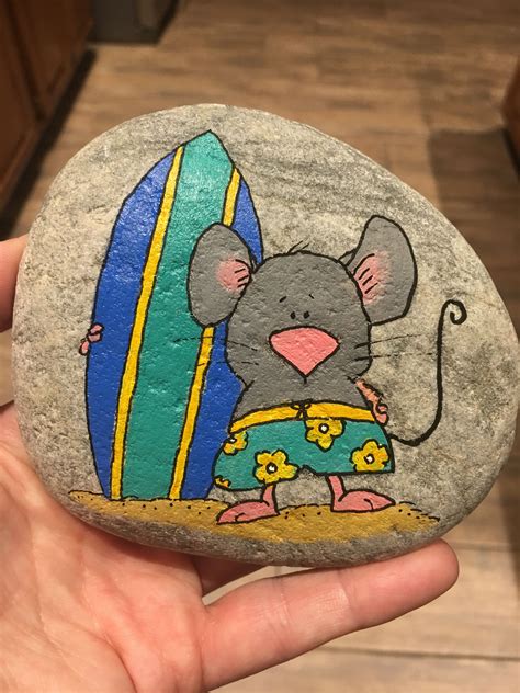 Rock Painting Ideas Easy Rock Painting Art Stone Painting Happy Rock