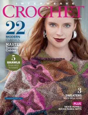 Interweave Favorites Tunisian Crochet Pattern Collection Crochet