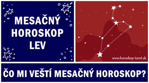 Mesačný Horoskop Lev November 2024 horoskop tarot sk