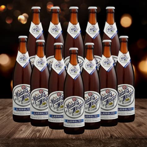 Maisels Weisse Alcohol Free Wheat Beer 500ml Bottles 05 Abv 12 P