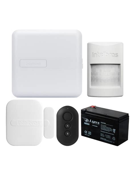 KIT ALARMA INALÁMBRICA 24 ZONAS KIT AMT 1000 SMART INTELBRAS