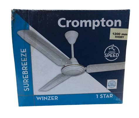 3 Blades Crompton Winzer Ceiling Fan 1200mm Ivory 600 RPM At Rs 1350