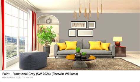 Sherwin Williams Functional Gray SW 7024 Paint Color Codes Similar