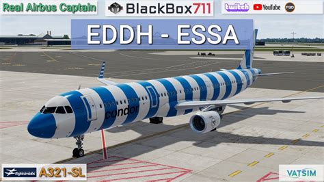 P D V Fslabs A Sl Hamburg Eddh To Stockholm Essa Vatsim