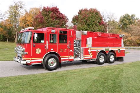 Earl Township Vol Fire Co No1 Pumper Tanker Glick Fire Equipment