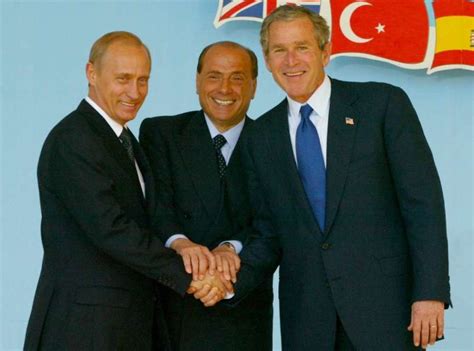 Putin Berlusconi George W Bush Dago Fotogallery