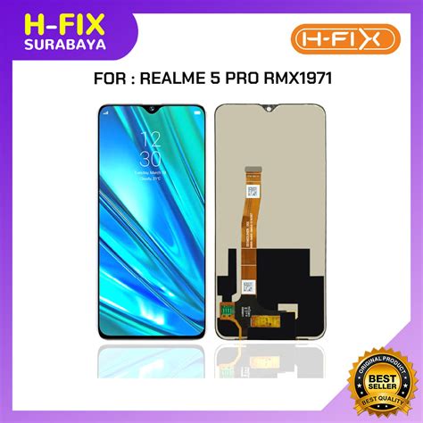 Jual LCD REALME 5 PRO RMX1971 REALME Q FULLSET TOUCHSCREEN HFIX SBY