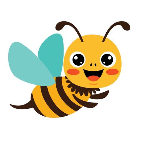 Ilustraci N De Dibujos Animados De Una Abeja Vector En Vecteezy