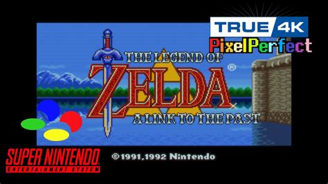 K Zelda A Link To The Past Snes New Sanyo Crt Shaders Youtube