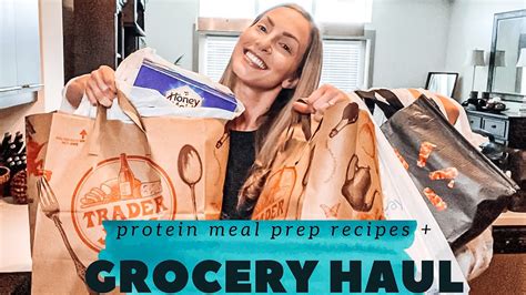 GROCERY HAUL Protein Meal Prep Recipes 4 Weeks Out Bikini Prep