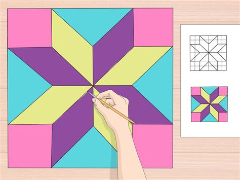 How To Paint A Barn Quilt With Pictures Wikihow