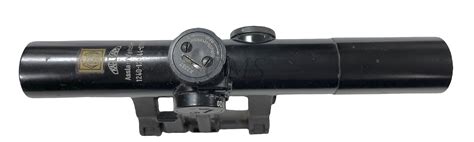 Sniper Scope Karl Kaps Hensoldt Wetzlar Zf 4x24 Scope With Hk Claw Mount