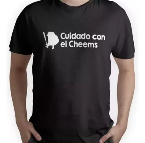 Playera Laabueyayis Meme Cuidado Con El Cheems Meses sin interés