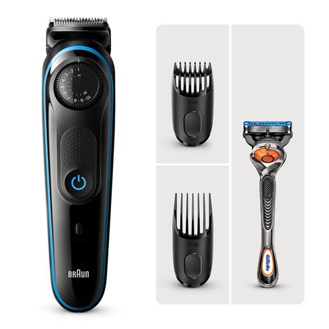 Braun Beard Trimmer Bt Black Blue Buy Online Mankind