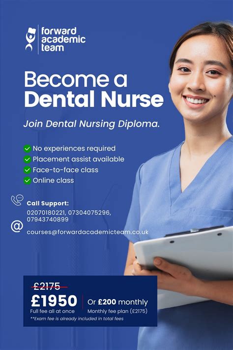 Start Your Dental Nursing Career In With A Diploma In Dental Nursing