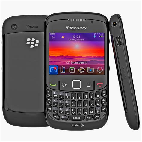 Blackberry Curve 3d Models Download Free3d