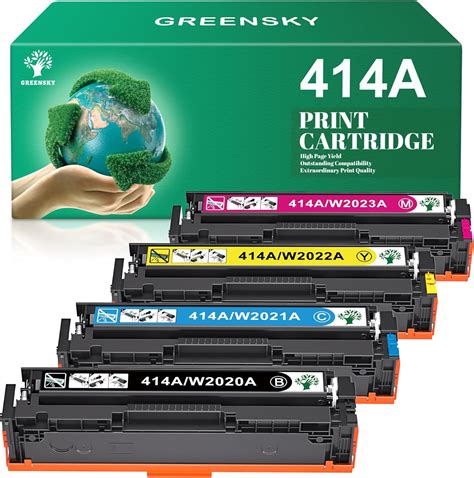 Greensky Compatible Toner Cartridge Replacement For Hp 414x W2020a