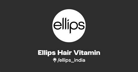 Ellips Hair Vitamin Instagram Facebook Linktree