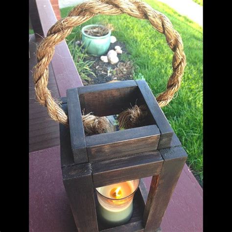 Rustic Wood Lantern Candle Holder Bedroom By Sycamorestvintage Reclaimed Wood Candle Holders