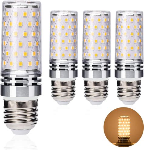 Yuiip Led E27 Edison Screw Bulb 8w720lm Warm White 3000k 60w Incandescent Bulbs Replacement