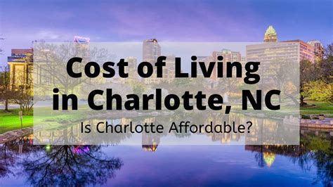 Cost Of Living In Charlotte NC Is Charlotte Affordable Data