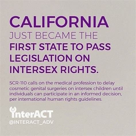 California Just Became The First State To Pass Legislation On Intersex