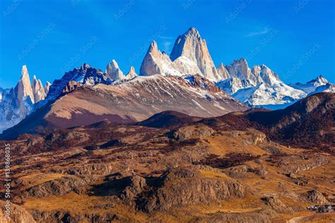 Fitz Roy mountain, Patagonia Stock Photo | Adobe Stock