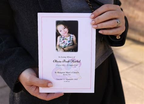 Olivia Pratt Korbels Funeral Service As Murdered Nine Year Old Laid To