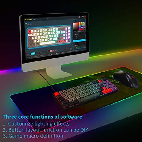 EPOMAKER SK71 71 Keys Hot Swappable Mechanical Keyboard With RGB