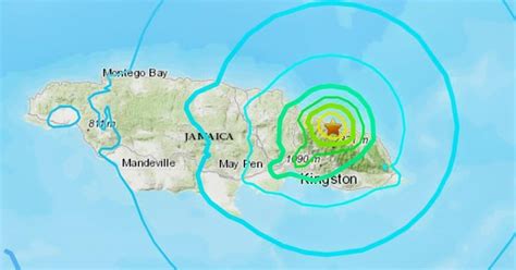 5.4. Magnitude Earthquake Hits Jamaica, Causing Alarm Around Island ...