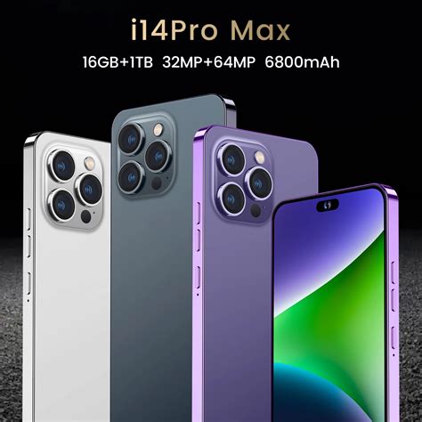 New I14 Pro Max 7 3 Inch 16gb 1tb Android Smartphone 10 Core 5g Let