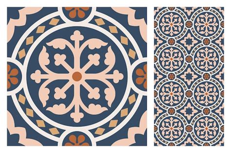 Portugiesische Keramikfliesen Azulejo Design Mediterranes Muster