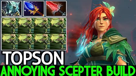 TOPSON Windranger 100 Unstoppable Annoying Scepter Build Dota 2