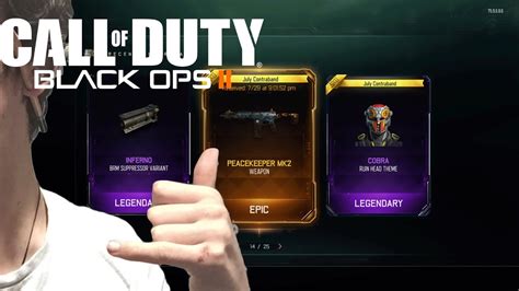 NEW DLC WEAPON SUPPY DROP OPENING Black Ops 3 Peacekeeper YouTube