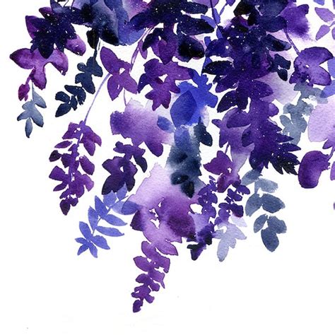 Wisteria Wall Art - Etsy