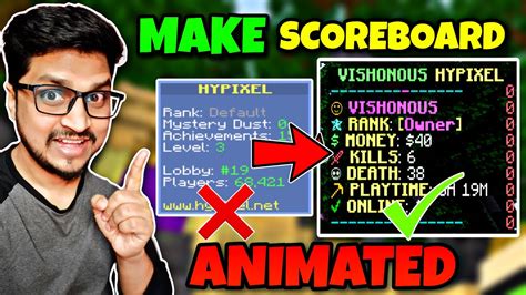 How To Make Scoreboard In Minecraft Aternos Server Best Scoreboard