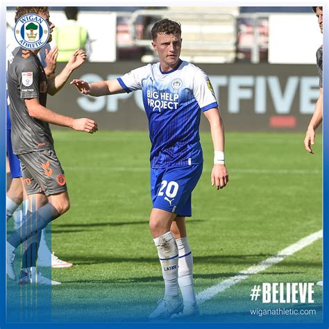 Wigan Athletic On Twitter First Appearance In Blue White