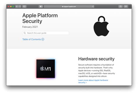 Apple Publishes Annual Update Of Its Platform Security Documentation