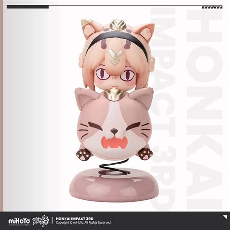 Pardofelis Reverist Calico Mini Figure Happy Shake 9cm Honkai Impact