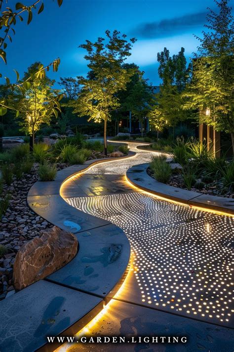 18 Modern Pathway Lighting Ideas in 2024 | Garden design, Backyard ...