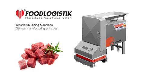 Foodlogistik Dicing Machine Variety Of Products Youtube