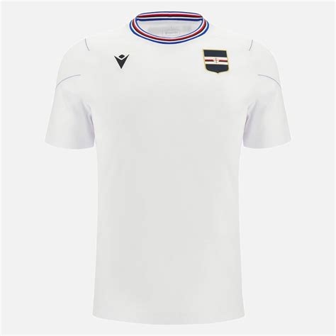 Uc Sampdoria Adults Travel Shirt Macron Technical Sportswear