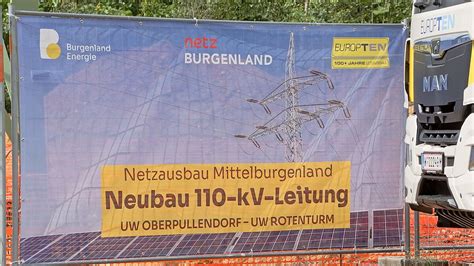 Spatenstich F R Neue Kv Leitung Im Mittelburgenland Land Burgenland