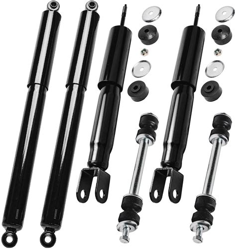 Detroit Axle 4wd Shock Absorbers Kit For Silverado Sierra Suburban