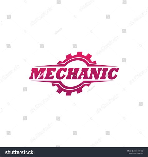 Mechanic Logo Template Design Vector Emblem Stock Vector (Royalty Free) 1385785460 | Shutterstock