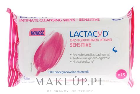 Lactacyd Sensitive Intimate Wipes Chusteczki Do Higieny Intymnej