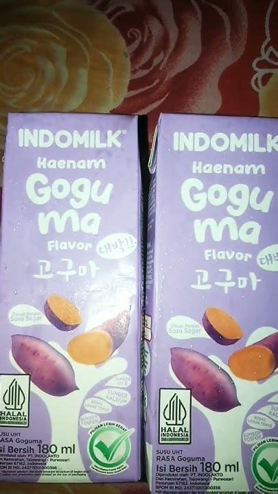 Haenam Indomilk Rasa Goguma Ppang Korea Yang Berkarbonasi Dengan