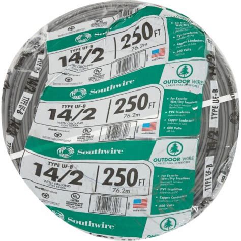 Southwire 250 Ft 14 AWG 2 Conductor UFW G Electrical Wire 13054255 1