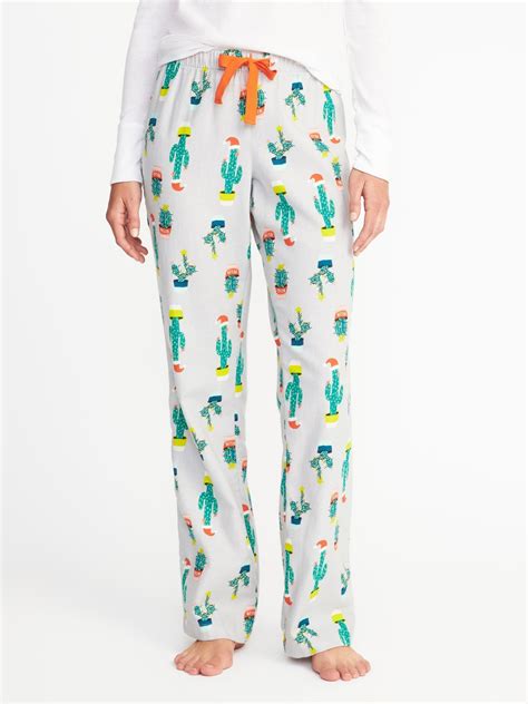 Printed Flannel Sleep Pants For Women Old Navy